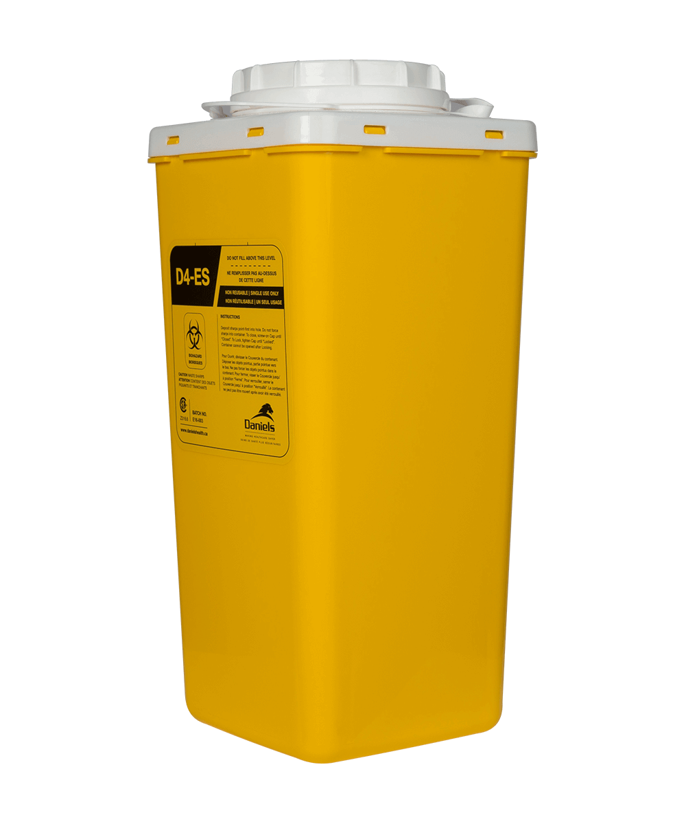 D4 Ecoship Sharps Container Daniels Health